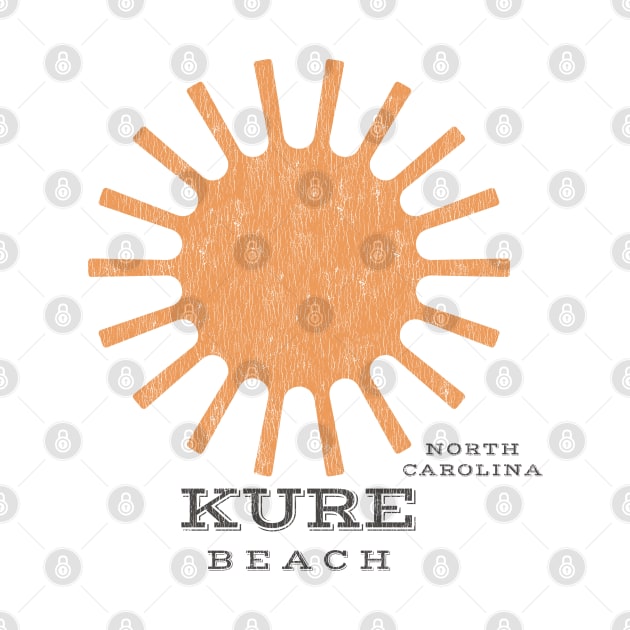 Kure Beach, NC Summertime Vacationing Beachgoing Sun by Contentarama