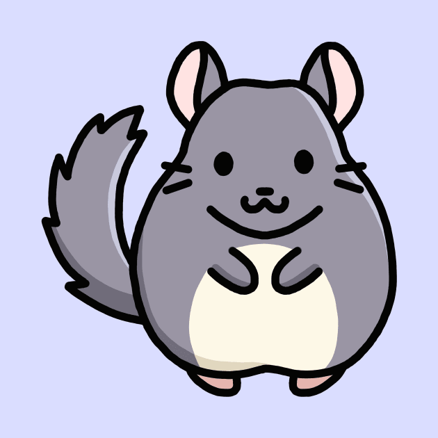 Chinchilla by littlemandyart