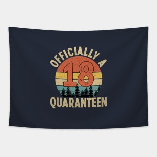officially a quaranteen 18th birthday Tapestry