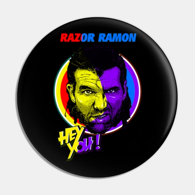 Hey You Razor Ramon 1958-2022 Thank For The Memories Pin by RAINYDROP