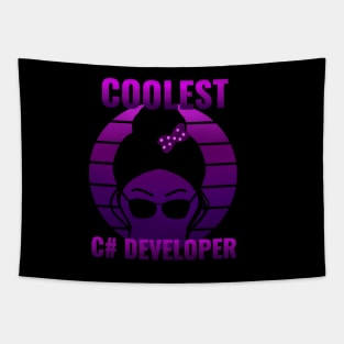 gifts for programmer - geekgirls Tapestry