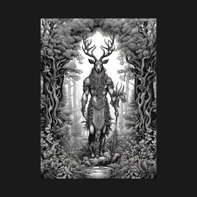 Cernunnos by FineArtworld7