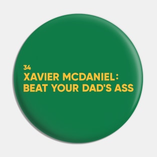 Xavier McDaniel Pin