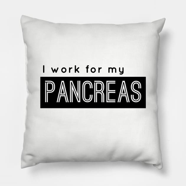 Human pancreas Pillow by areyoutypeone