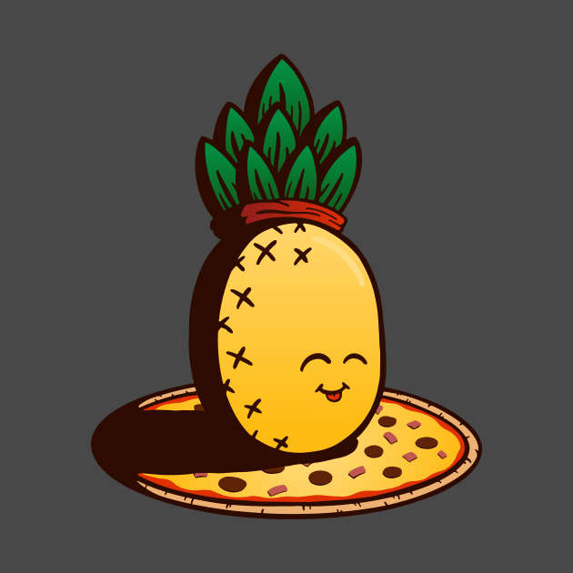 Pineapple on Pizza by Ratatosk