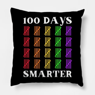 100 Days Smarter School Pillow