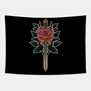 Blade of Roses Tapestry