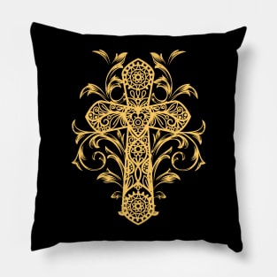 Gold Tombstone Pillow