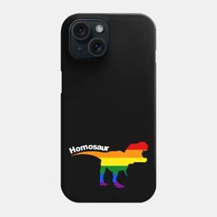 LGBT-Rex - Gay Pride Dinosaur Phone Case