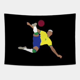 Richarlison Sensational Goal Brazil vs Serbia Tapestry