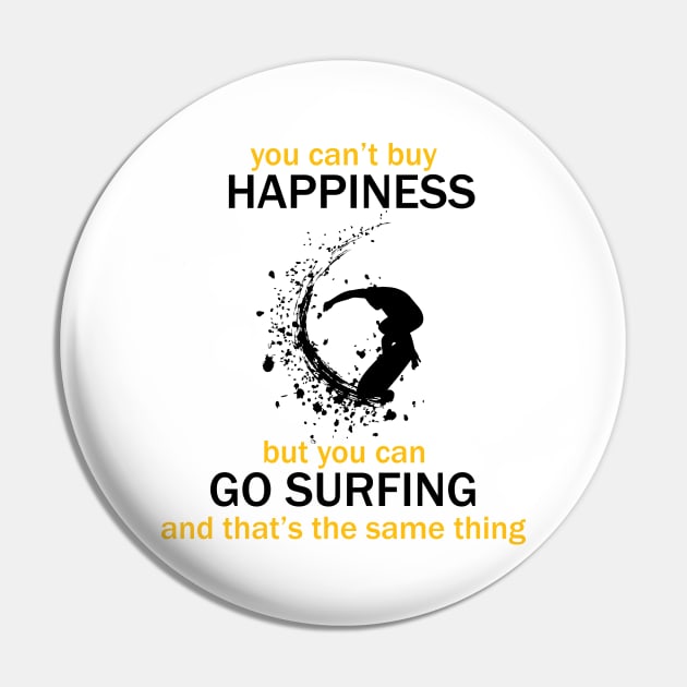 Go Surfing Pin by shipwrecked2020