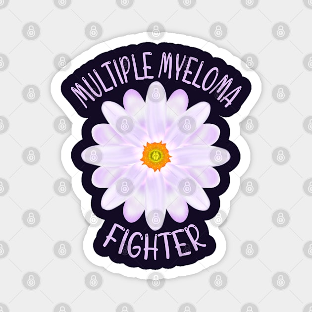 Multiple Myeloma Fighter Magnet by MoMido