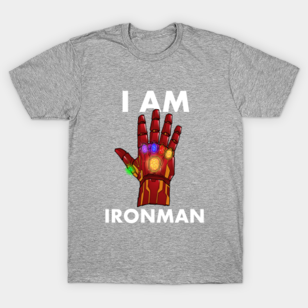 I Am Ironman Avengers Endgame T Shirt Teepublic I Am Ironman Avengers Endgame T Shirt Teepublic