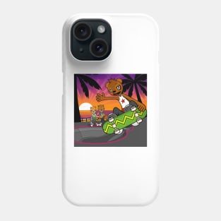 California Grizzly Cover Art Phone Case