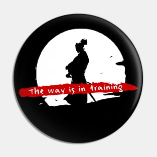 " The Way is in Training " V.3 Miyamoto Musashi Pin