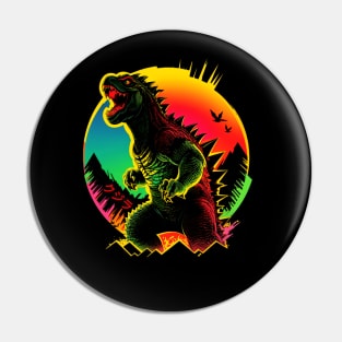 Godzilla newest t-shirts Pin