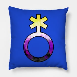 Enby Pride Pillow