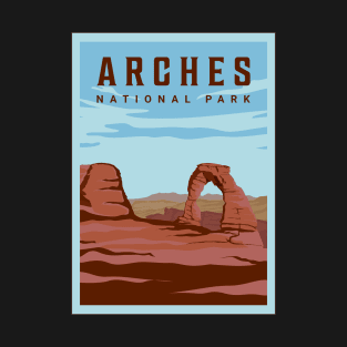 Arches National Park T Shirt Delicate Arch Utah Gift T-Shirt