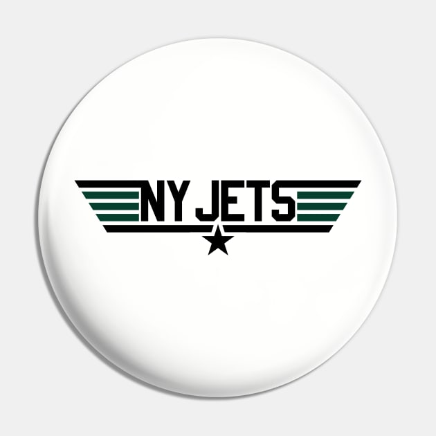 New York Jets Pin by Funnyteesforme