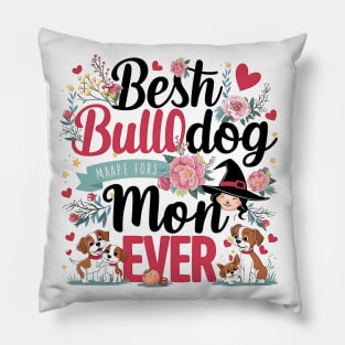 Funny Weiner Dog Gifts for Women - Best Dachshund Mom Ever funny Pillow