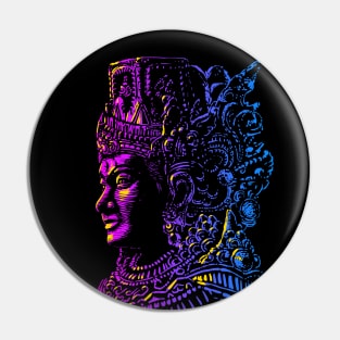 retro Hindu god Pin