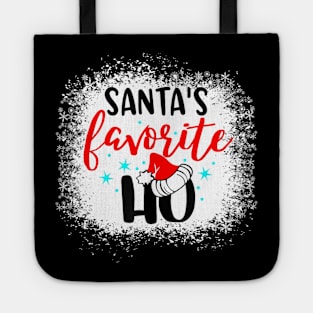 Santas Favorite Ho funny Girls Christmas Tote