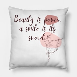 Ballet dancer gift Pillow