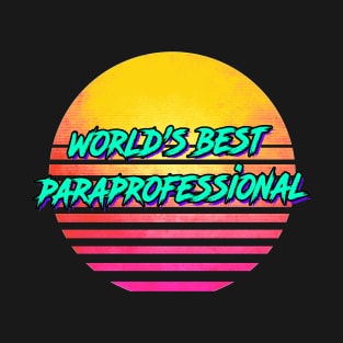 1980s Retro Paraprofessional Gift T-Shirt