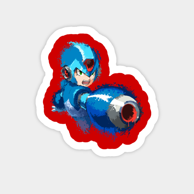 Mega Hero X Super Android - Super Smash Bros - Sticker | TeePublic Mega Hero X Super Android - Super Smash Bros - Sticker | TeePublic