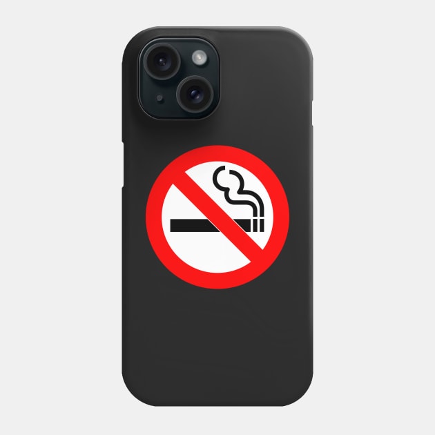 No Smoking Phone Case by  The best hard hat stickers 