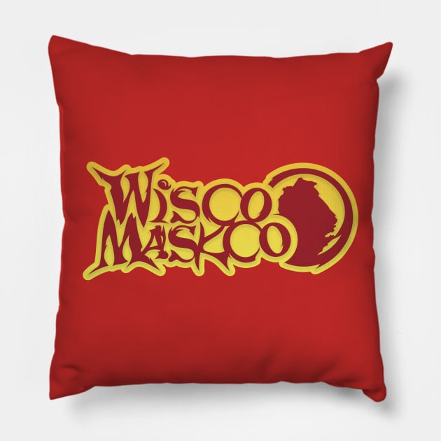 Wisco Wraith Yellow Pillow by WiscoMaskCO