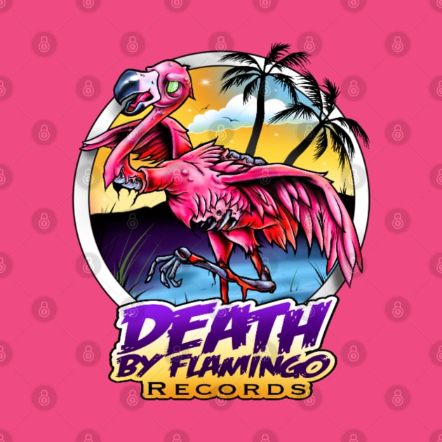 Death By Flamingo Main Logo by Death By Flamingo Records