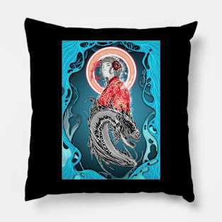 Ocean Queen design Pillow