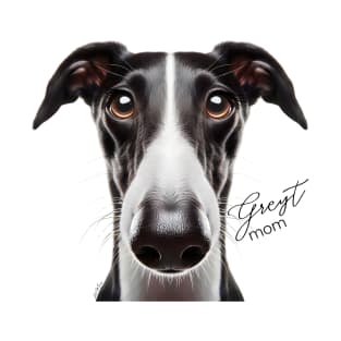 Greyt Greyhound Mom T-Shirt