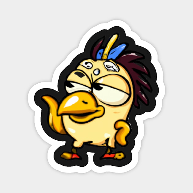 Cool Chick T-Shirt Magnet by MoGaballah