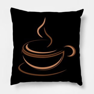 Coffee Milk Pillow