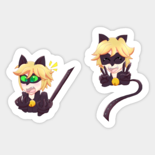 Pictngamukjphi2f Le Plus Prefere Chat Noir Stickers De Ladybug