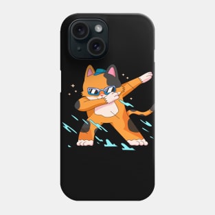 swag cat dabbing Phone Case