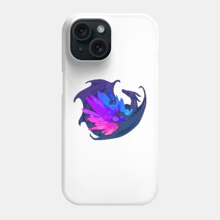 Bisexual Pride Flag Crystal Dragon Phone Case