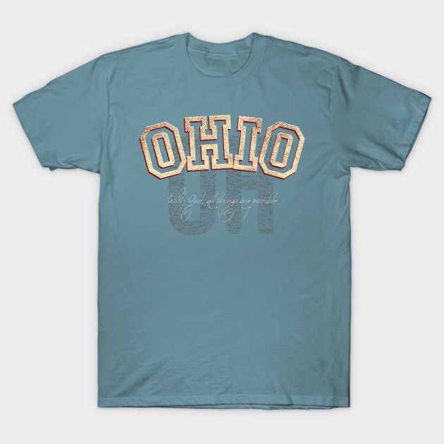 Discover Ohio Vintage Retro Collegiate - Vintage - T-Shirt