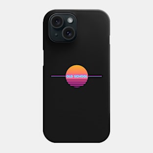 Old school Retrowave Vaporwave Phone Case