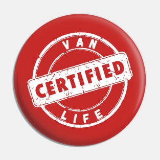 Van Life Certified Pin