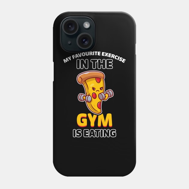 My favorite exercise in the gym is eating Phone Case by dani creative