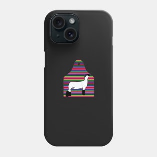 Serape Ear Tag - Market Lamb 2 - NOT FOR RESALE WITHOUT PERMISSION Phone Case