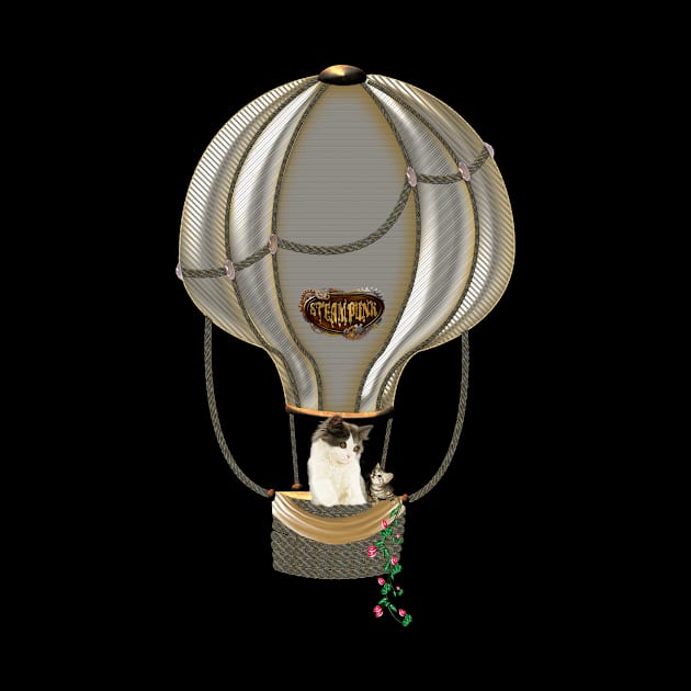 Wonderful steampunk balloon by Nicky2342