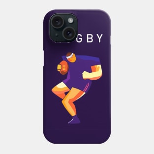 Rugby Sport Pop Art Phone Case