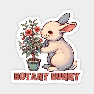 Botanist rabbit Magnet