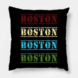 BOSTON VINTAGE 4 Pillow