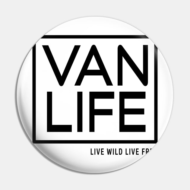 Van Life Pin by Tshirt Samurai