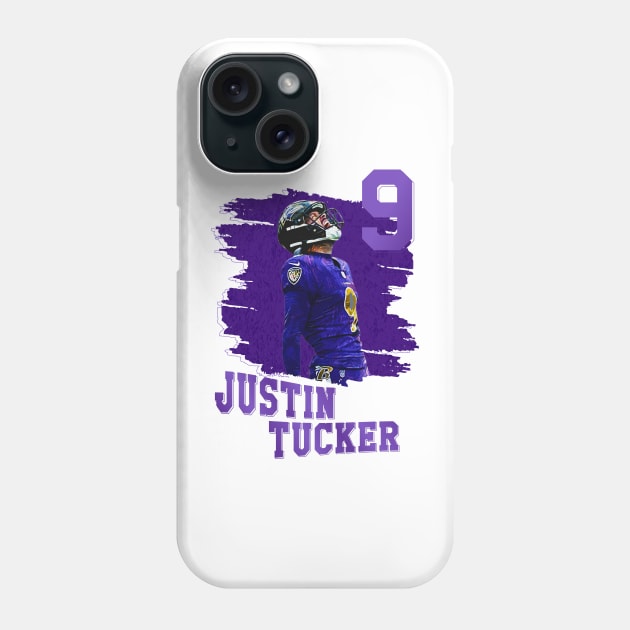 Justin tucker || 9 Phone Case by Aloenalone